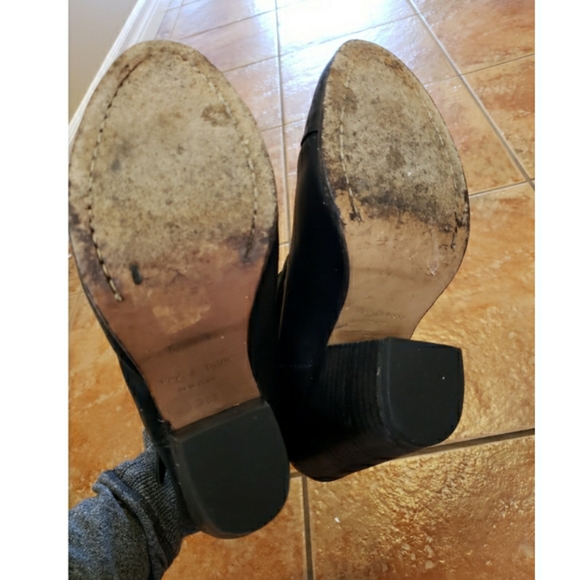 Rag & Bone Harrow booties black leather 35โฆ - Picture 10 of 11